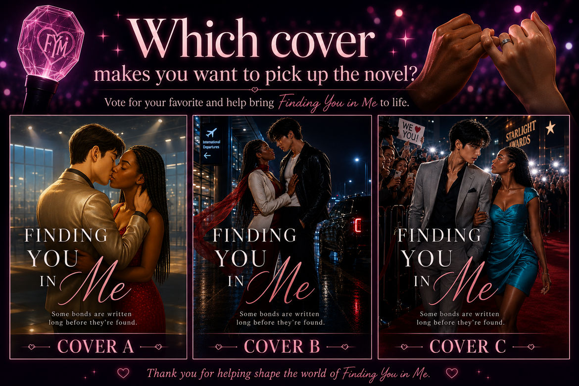 Help choose a cover for Finding You in Me