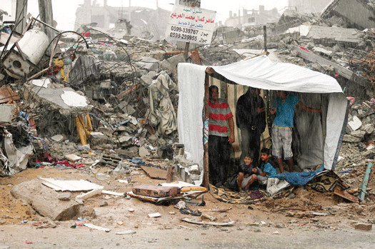 winter in gaza 2014