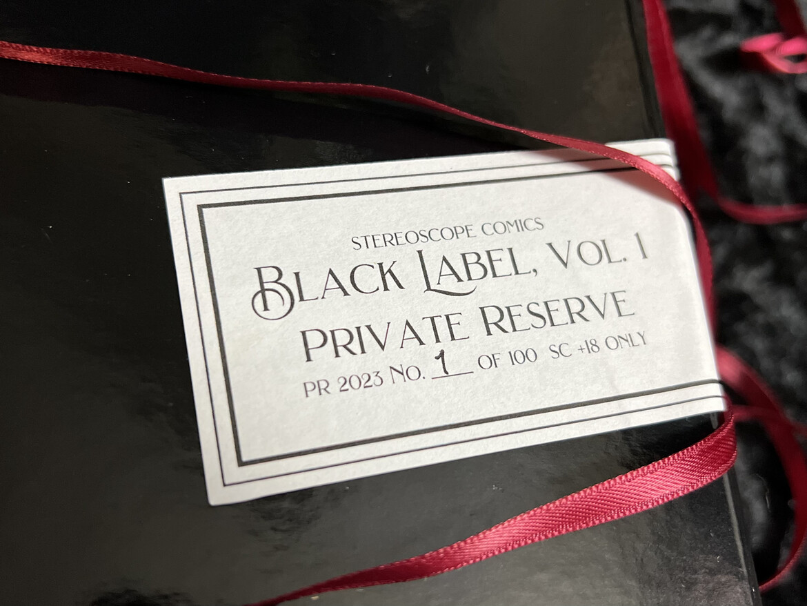 Black Label Volume 1 by Stereoscope Comics