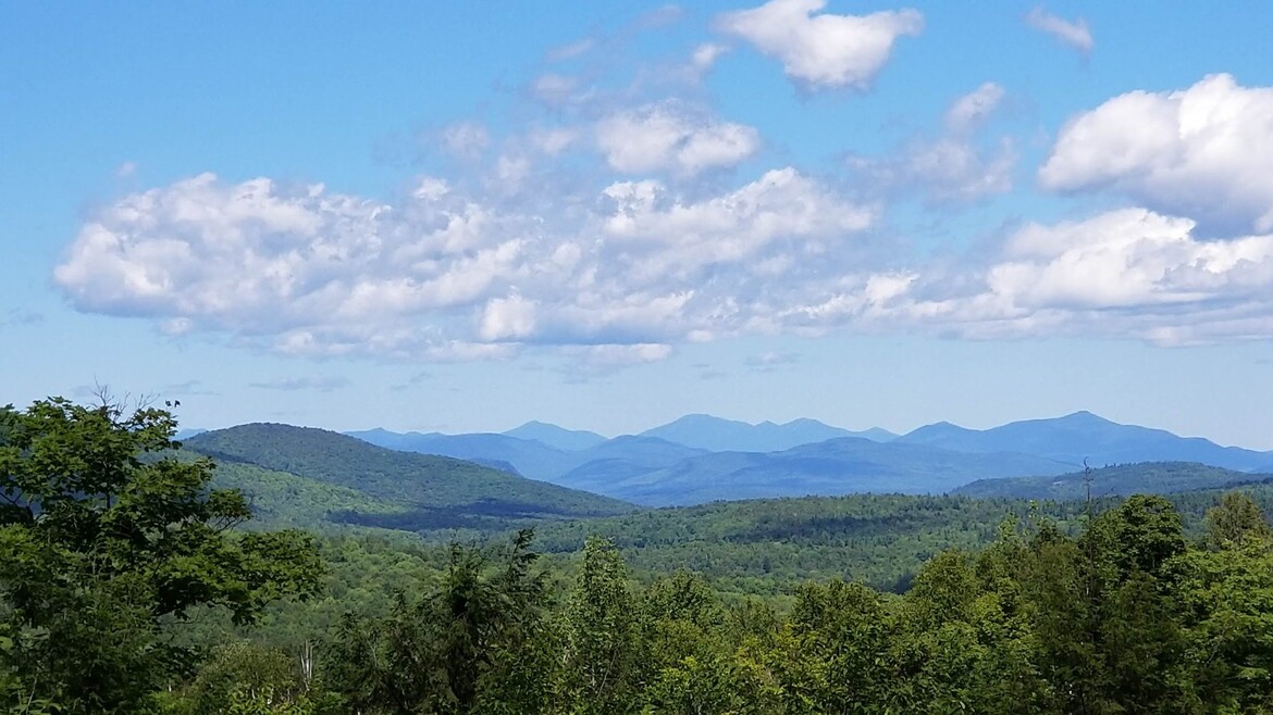 View to High Peaks from Asa ADK
