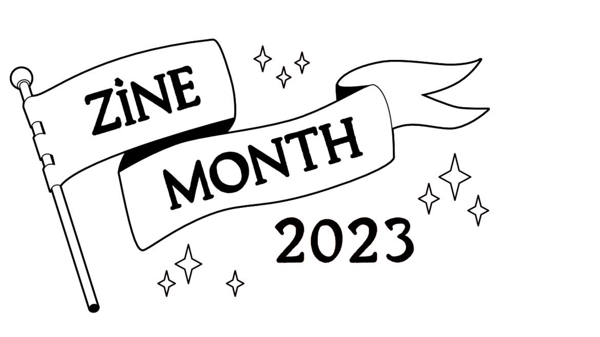 Zine Month 2023 logo