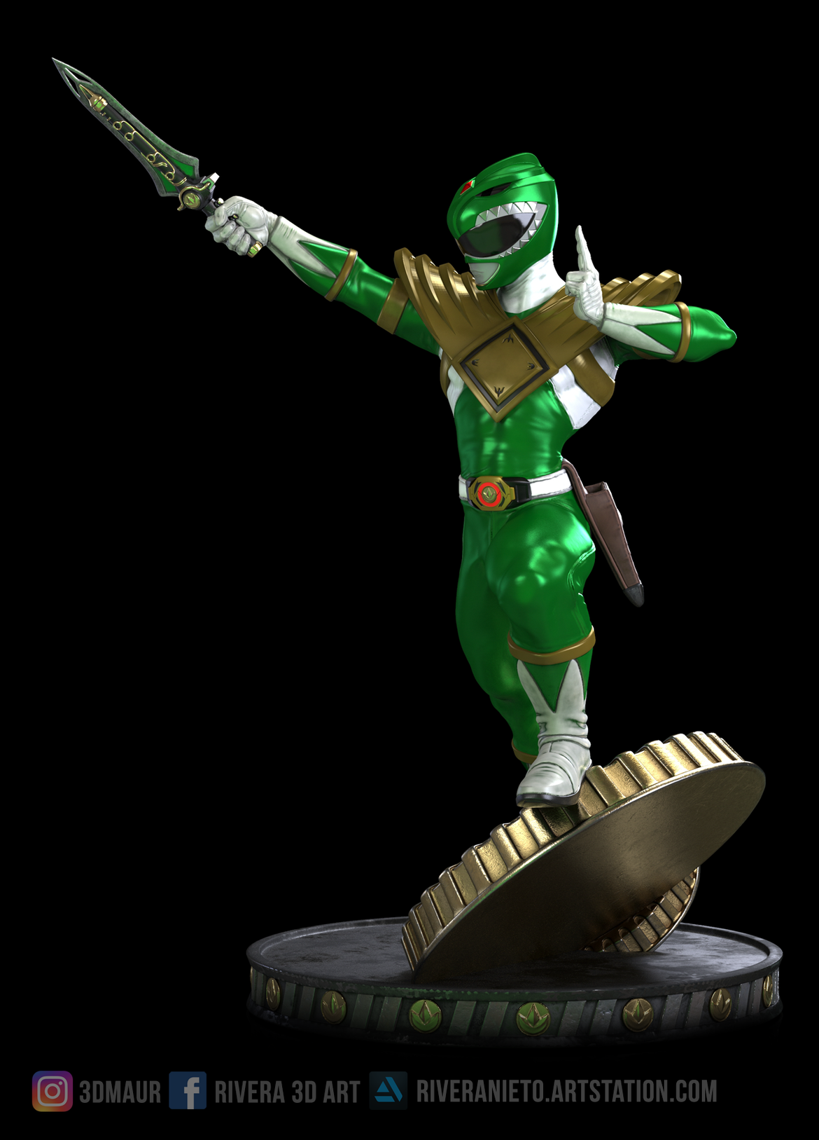 Green Ranger Figure