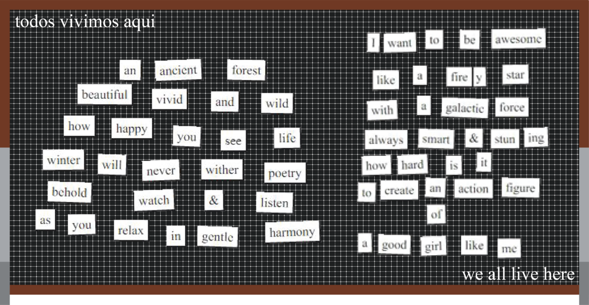 Magnetic Poetry WALH