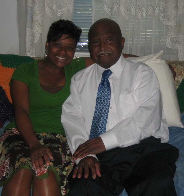 Me and my Grandfather. He died a year ago. His wife (my Grandmother) is my inspiration.