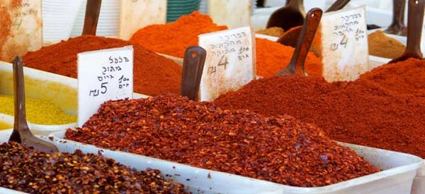 Spices in Tel Aviv Shuk/Marketplace