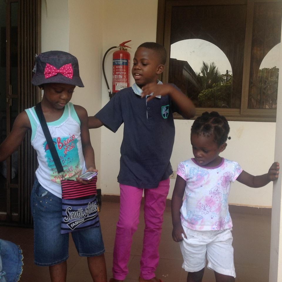 Gifty reunited with siblings on return from Johanesburg