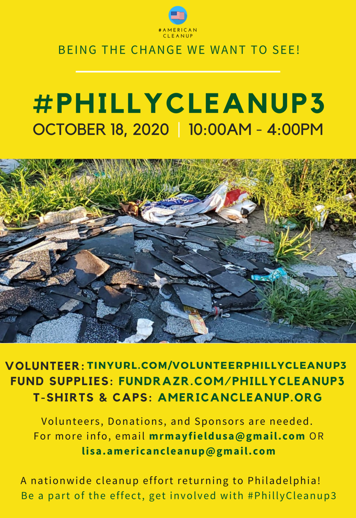 PhillyCleanup3 Flyer
