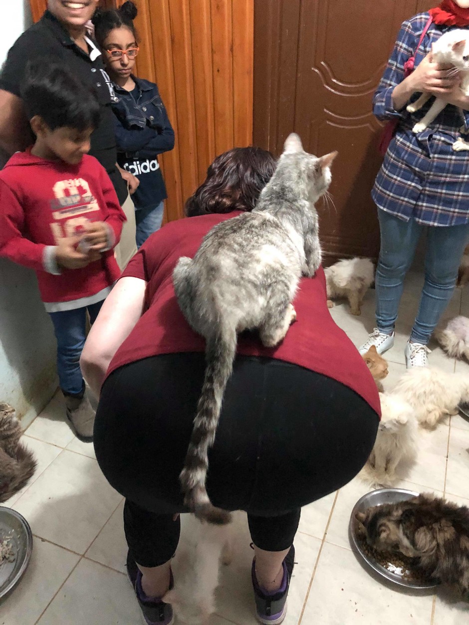 Yes it is my big backside and who took this I will get even!!! LOL