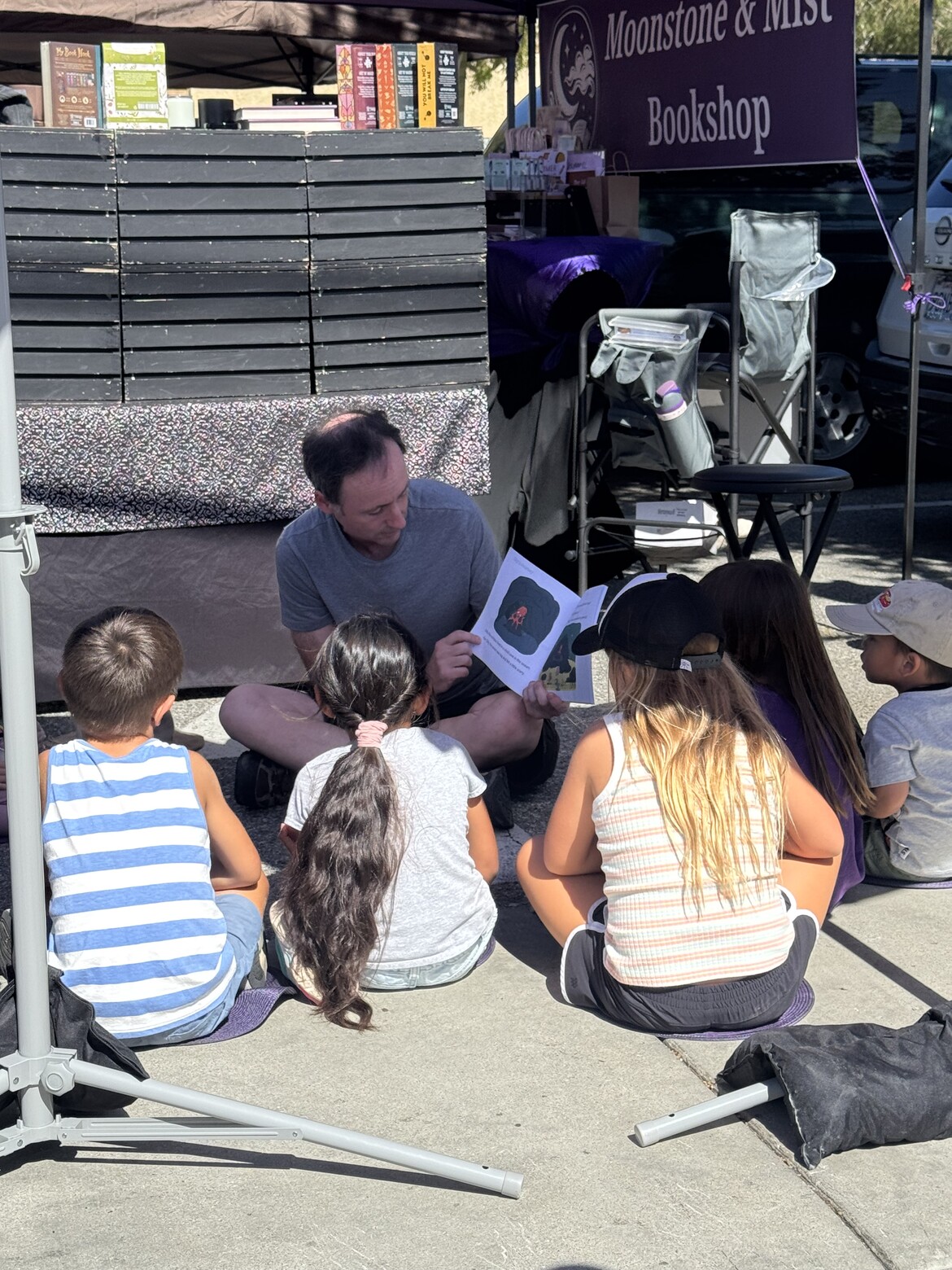 Story Time at the North Redondo Beach Farmers Market