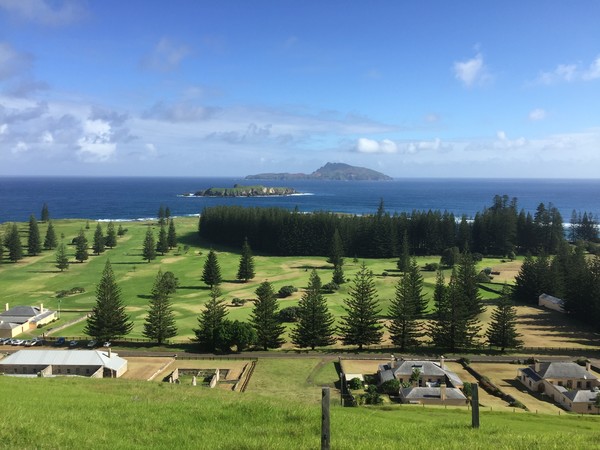 Beautiful Norfolk Island - a jewel in the south Pacific Oean