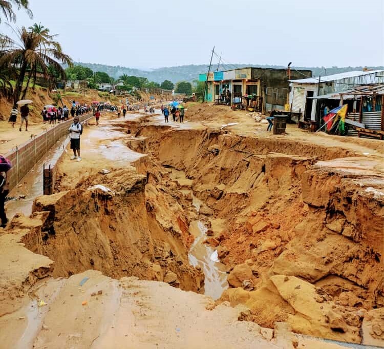 Communities are devastated when the roads wash away