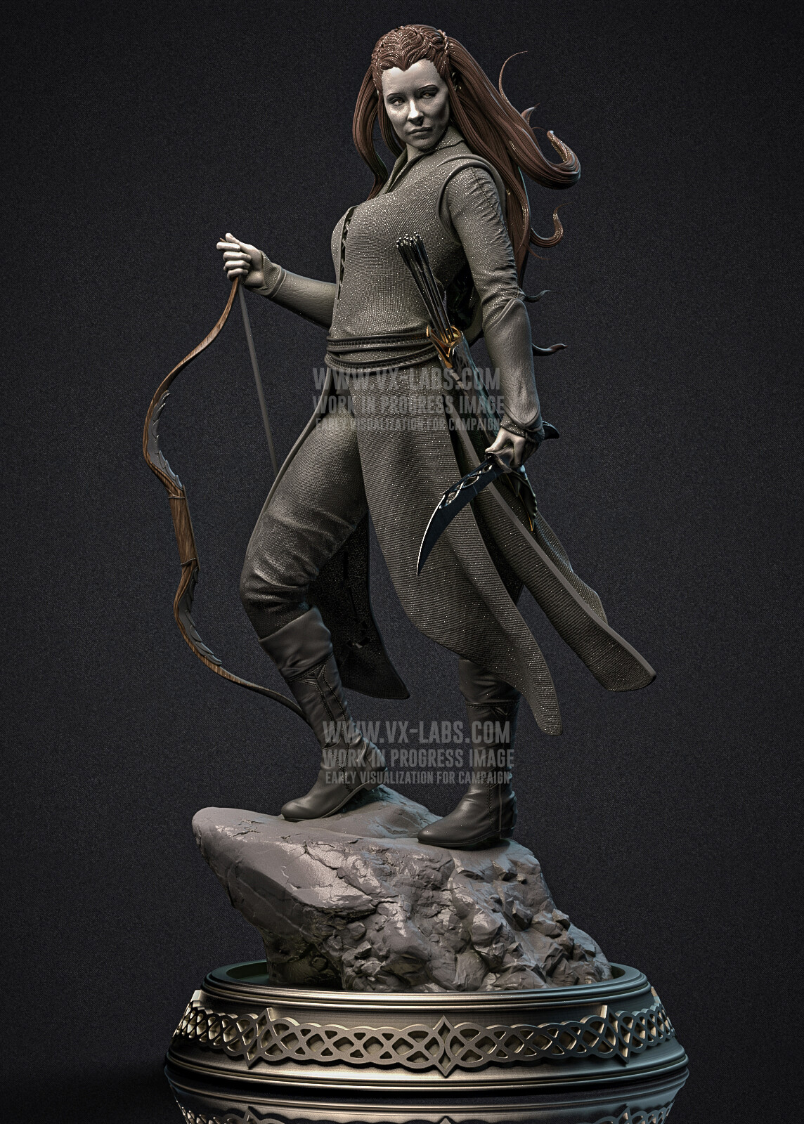Tauriel 3D Printable STL By VX Labs Tauriel 3D Printable STL By VX Labs