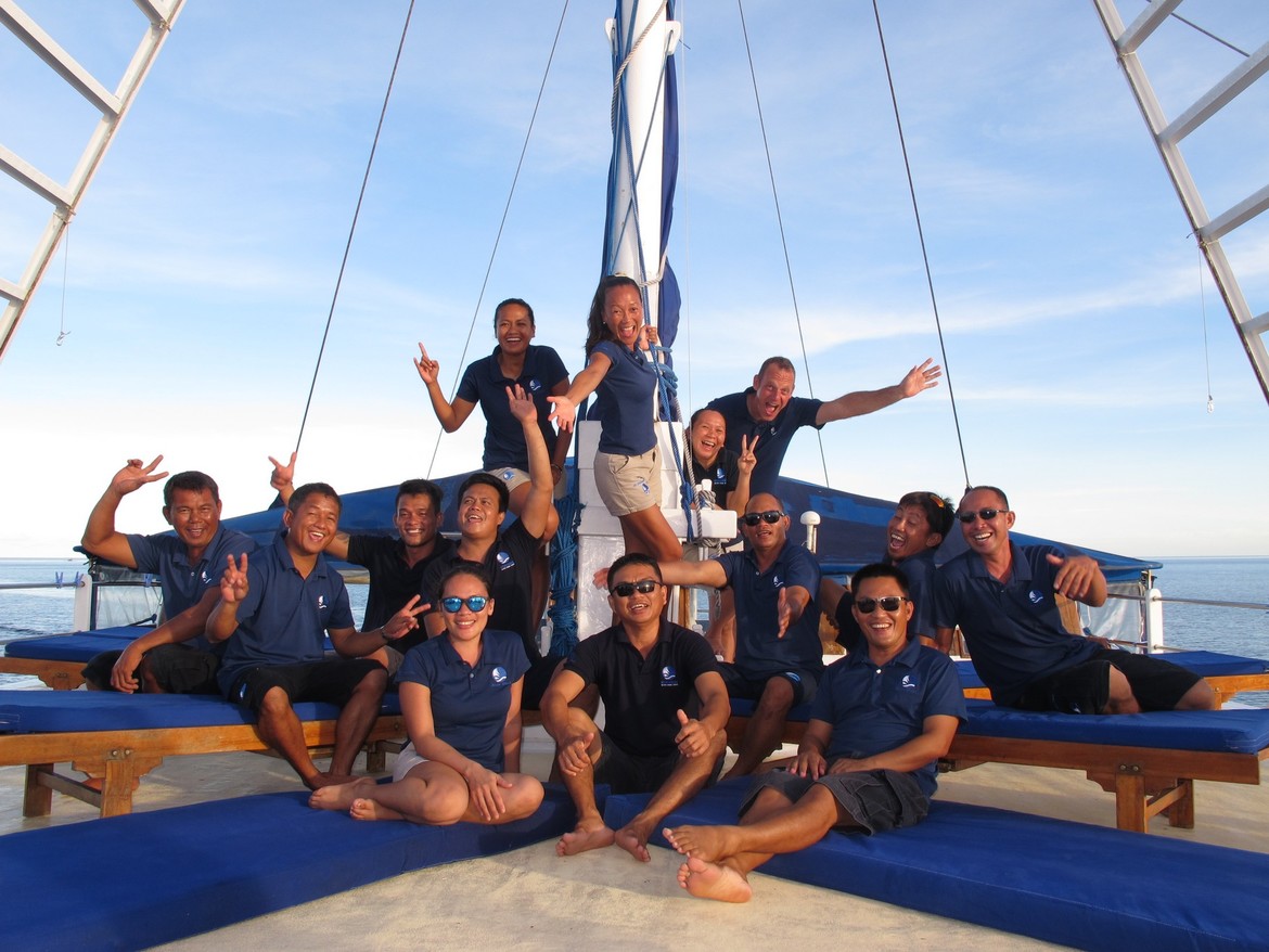 The Philippine Siren crew, who were part of our lives for 3 years