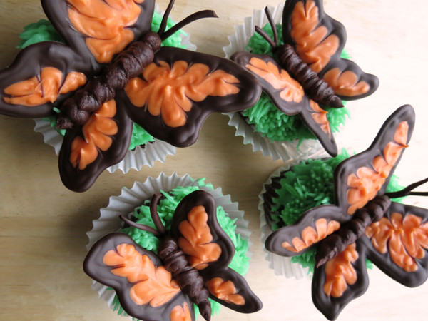 Butterfly cupcakes - The range of our creativity is vast!