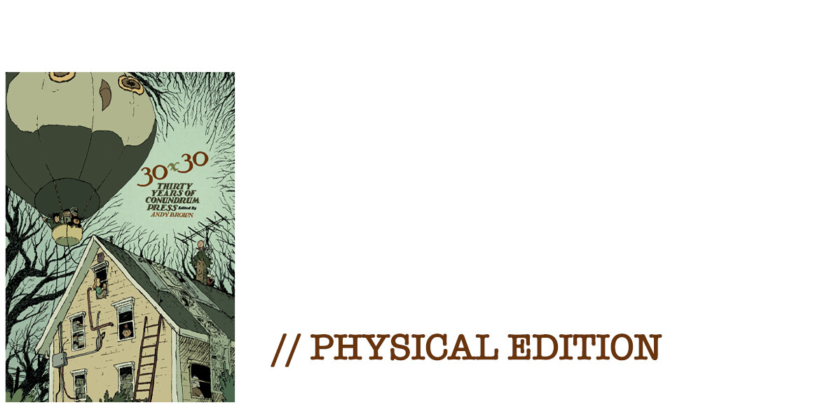 30x30: Thirty Years of Conundrum Press anthology