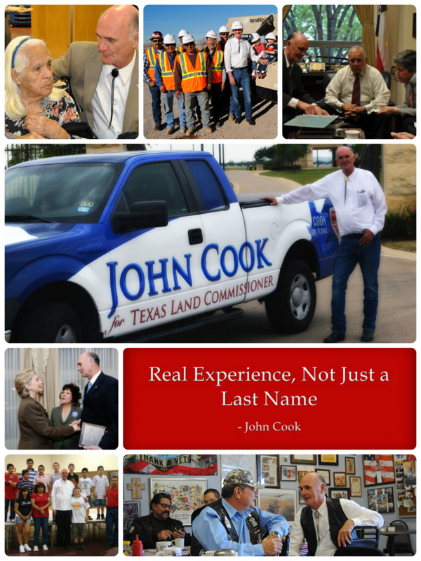 Support John Cook For Texas Land Commissioner