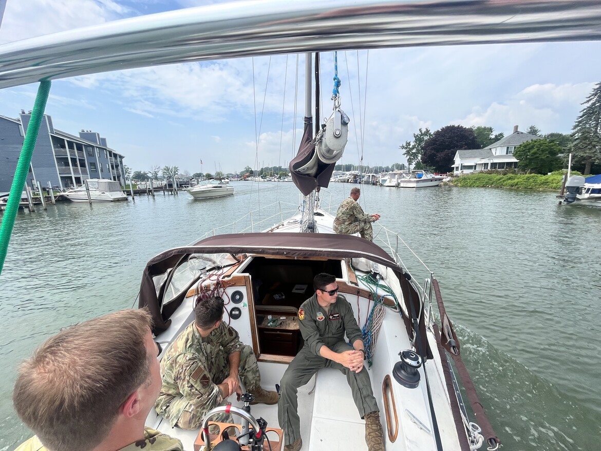 Veteran sailing