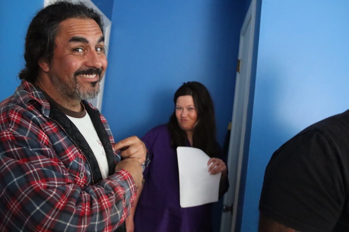 "The Pour" Actor/Producer Mark Popejoy and Actress Sarah Nelson