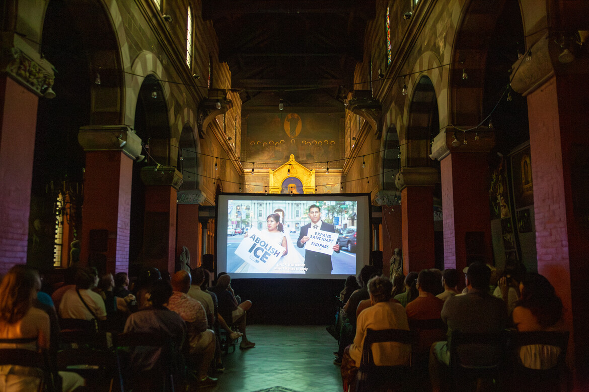 Expanding Sanctuary Screening photo at Fleisher Art Memorial.