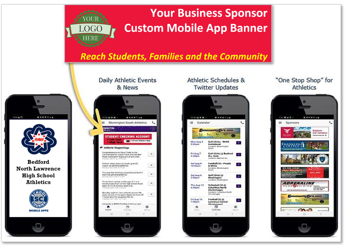 Business Sponsor Mobile App Banners