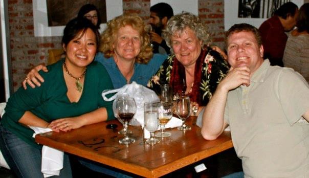 Steph, Antonia, Connie & Jeb New Years Holiday 2011