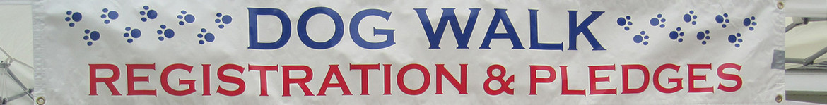 Do Walk Registration and Pledges Banner