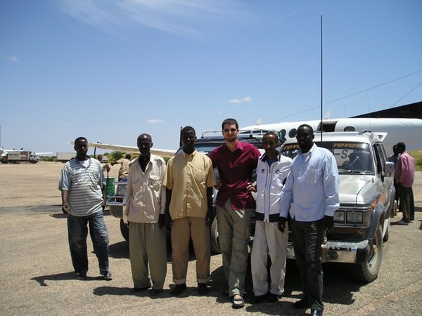 Steve in Somalia 2005