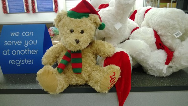 The bears that were purchased last year from Kmart