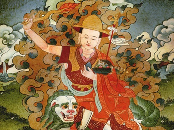 The peaceful form of the Dharma Protector Gyalchen Dorje Shugden