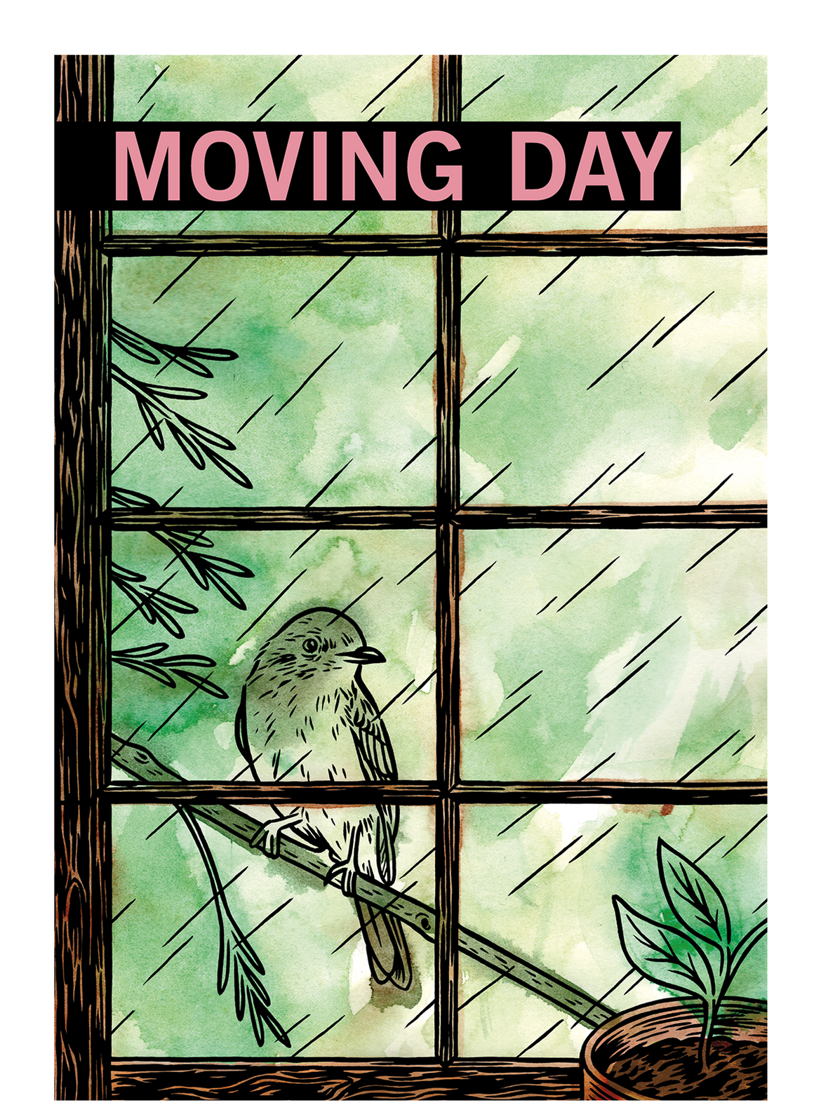 The cover of Moving Day, Cowdfunded in 2023