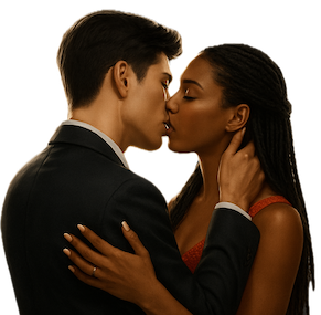 Finding You in Me by Gaia Thorne - featured couple