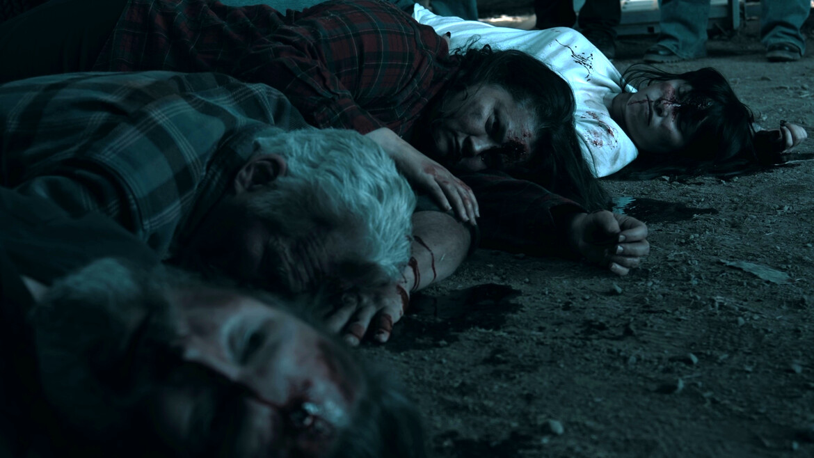 Return of the Corn Zombies Production Still