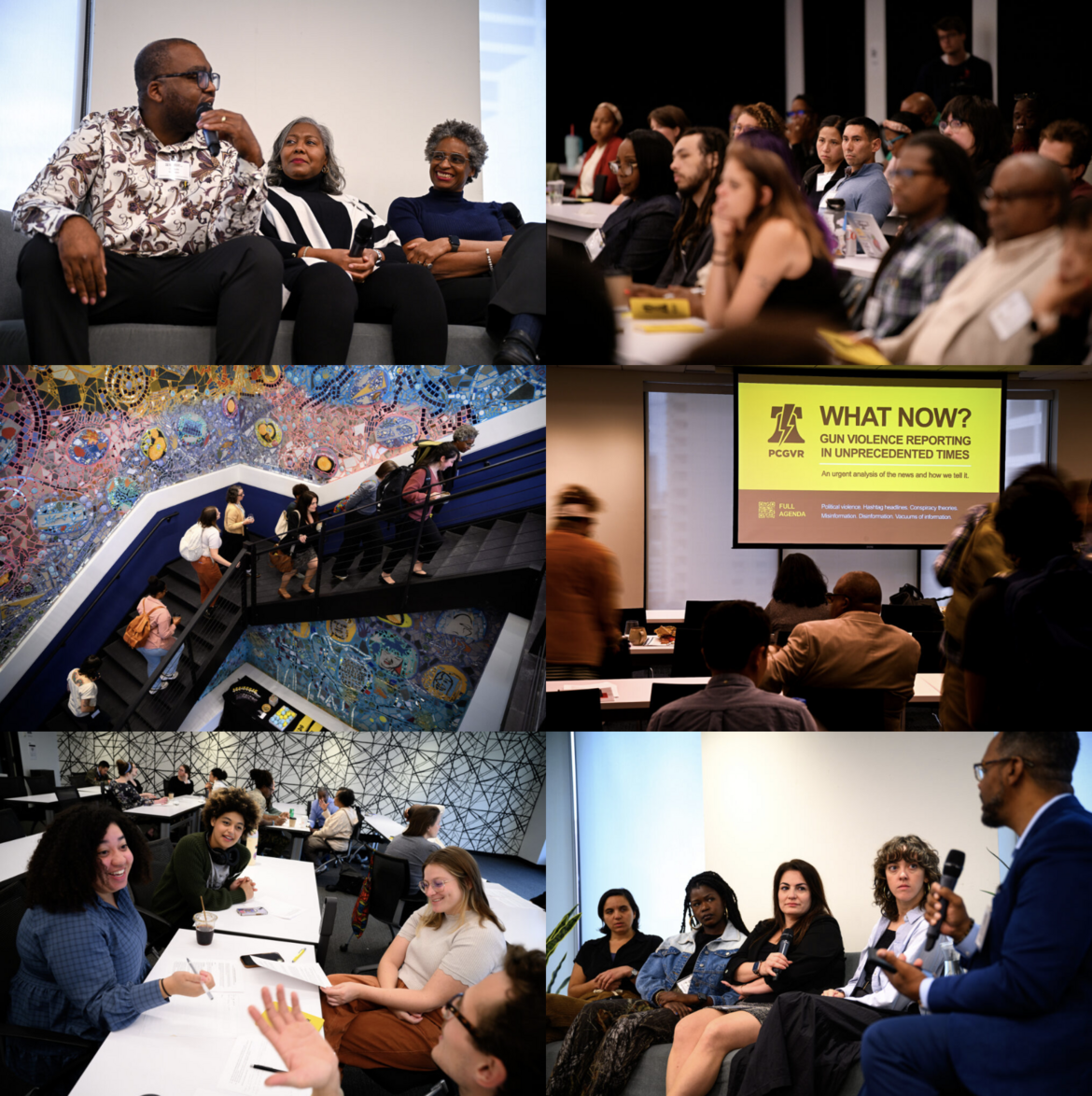 Nearly 120 journalists, researchers, prevention professionals and experts from the survivor community gathered October 2–3, 2025 in Philadelphia for our first national conference in six years: What Now? Gun Violence Reporting in Unprecedented Times. More