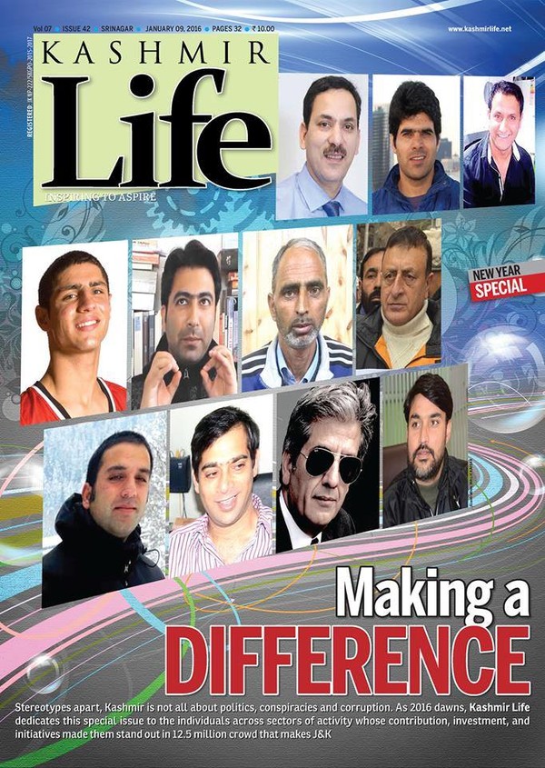 Kashmir Life Magazine Cover (top left :P)