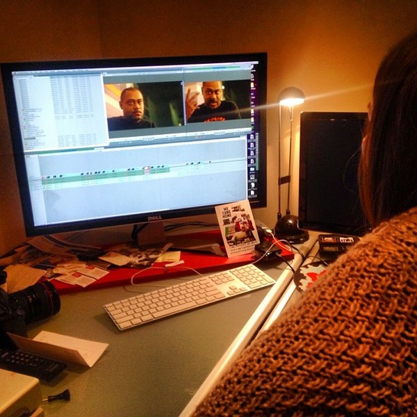 In the edit with Mike Huckaby