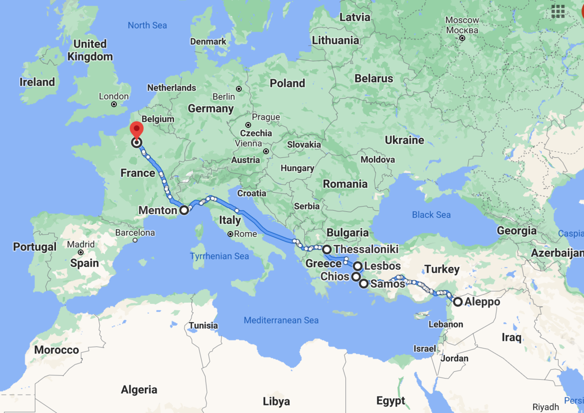From Aleppo to Paris