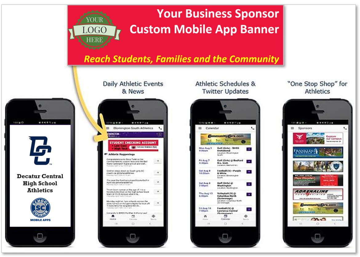 Business Sponsor Mobile App Banners