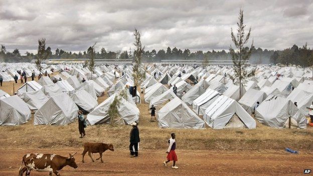 POST ELECTION VIOLENCE FORCIBLY DISPLACED ENTIRE COMMUNITIES