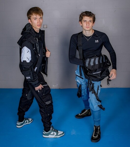 Cloud and Conner Costume Test