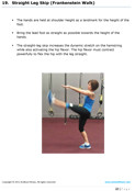 Metabolic warmup designed for maximum dynamic stretching using primal movements.