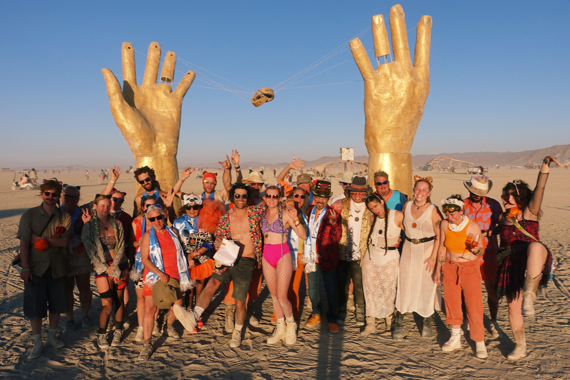 Together For-never - Burning Man 2024 - Wild Horses Collective