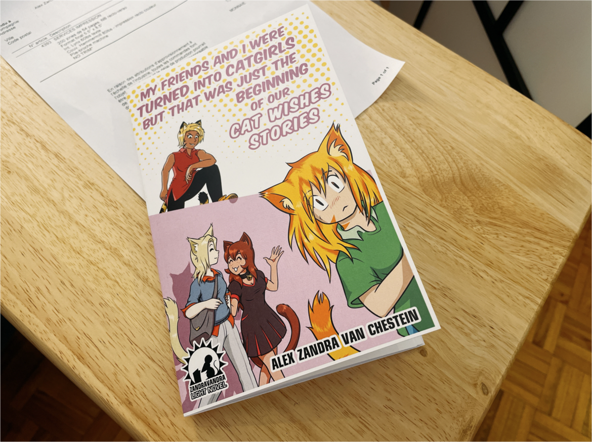 Cat Wishes Stories - Light Novel Print Edition by Alex Zandra Van Chestein