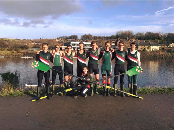 The winning crew at Tyne New Years Head