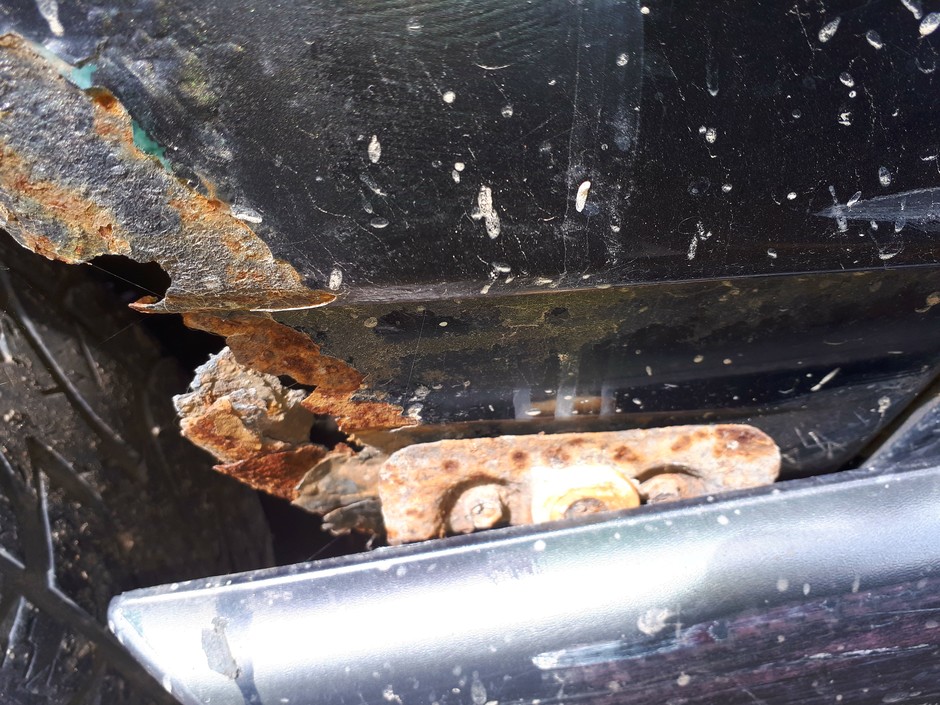 Some of the rust that needs fixing 5