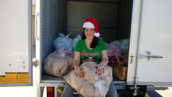 Me and my 3 Tonne truck of Teddy bears..