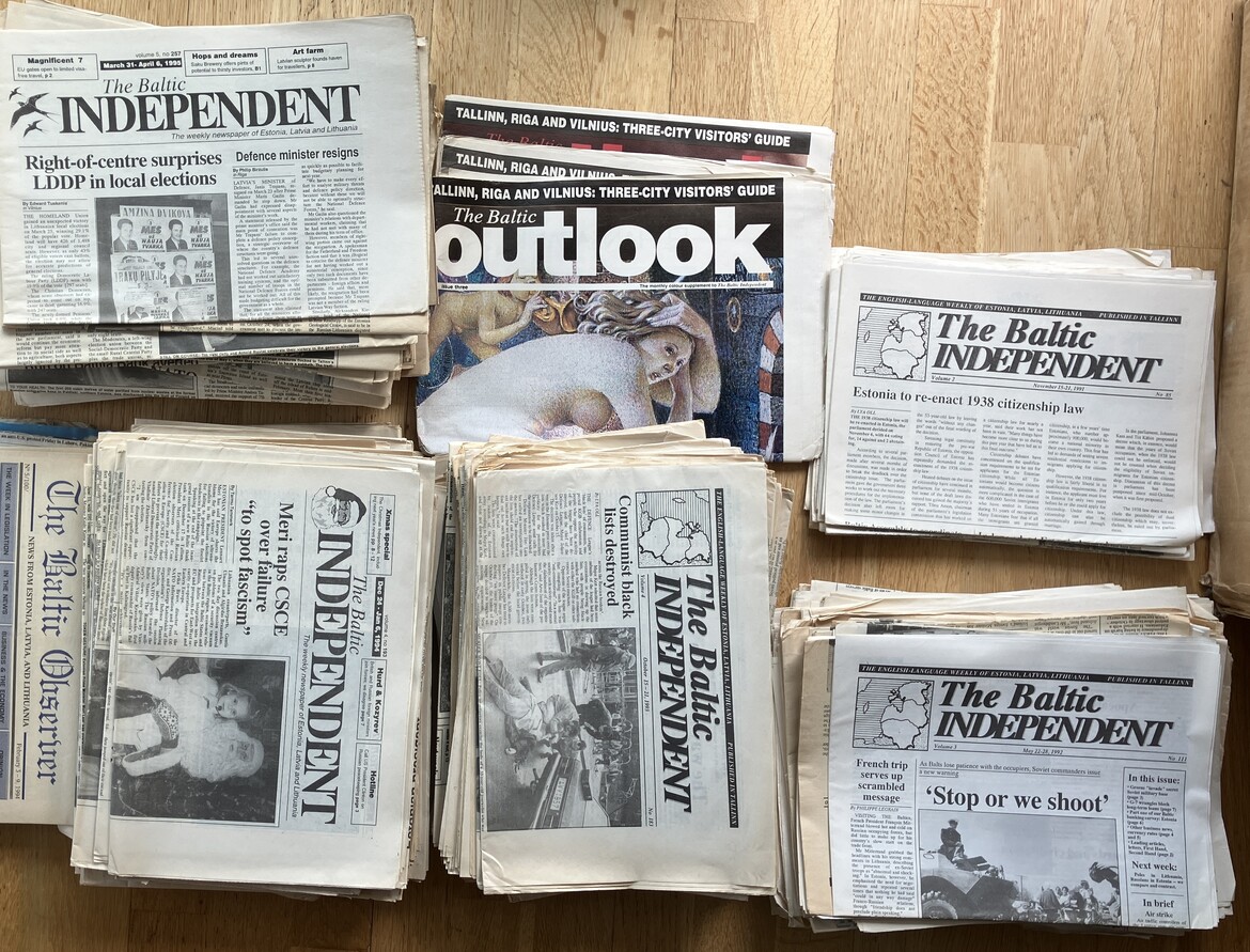 The Baltic Independent collection top-down view