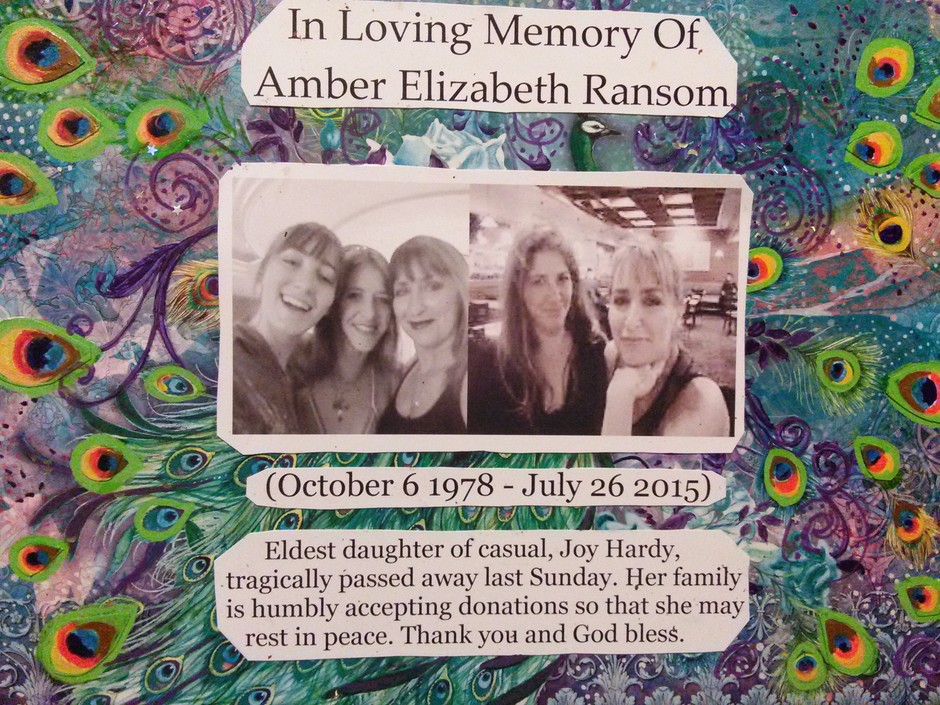 My daughter Virginia, Amber and Me