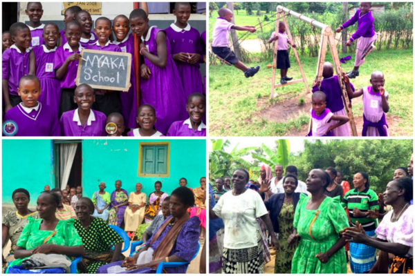 Nyaka AIDS Orphan Project students and grannies