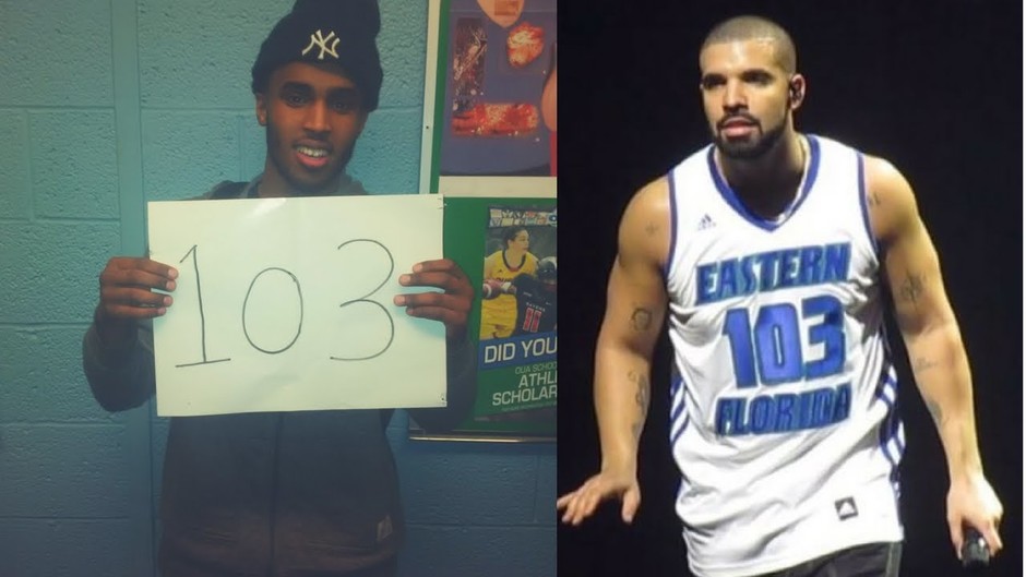 Drake Wears Ahmed Ali's Jersey live at Florida concert