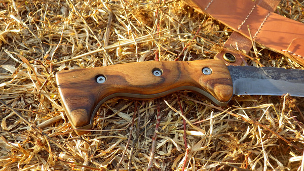example of a Teak wood handle